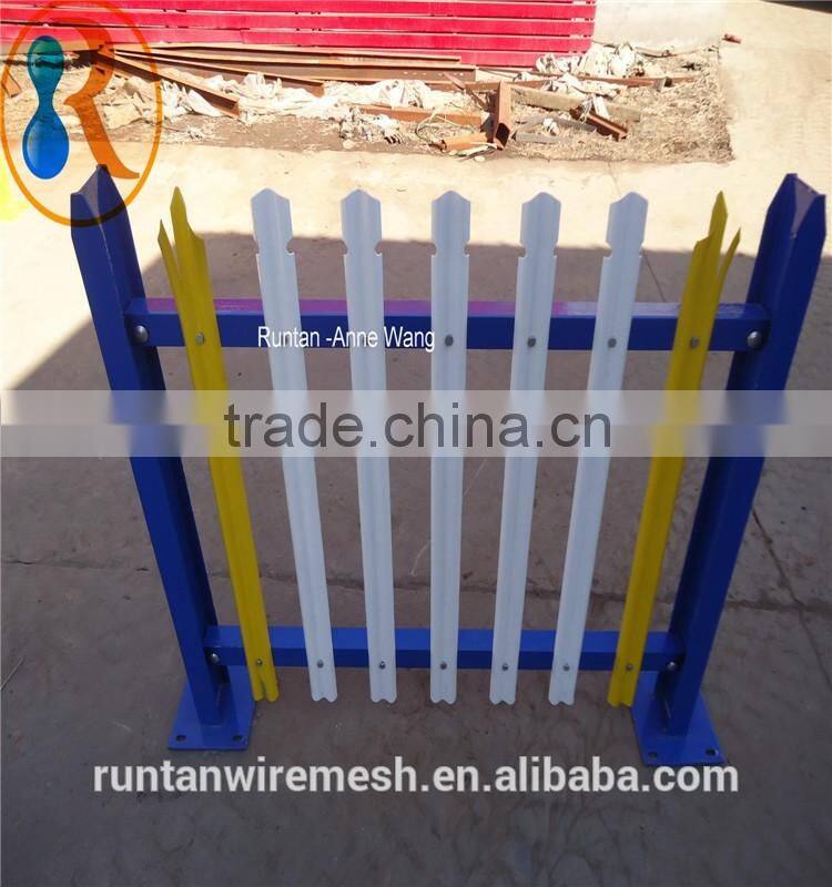 UK BS1722 Standard D-type palisade fence