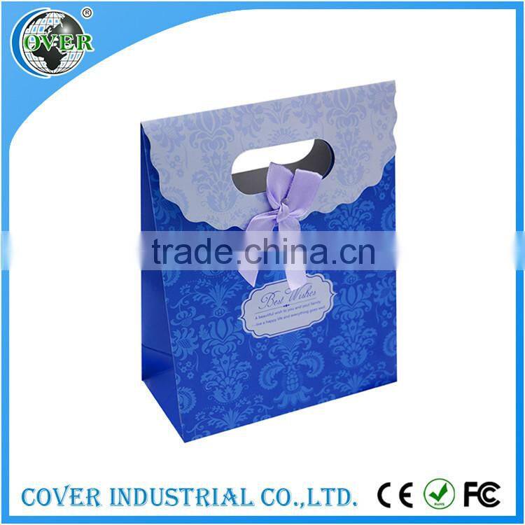 Fashion custom printed gift different types of paper bags