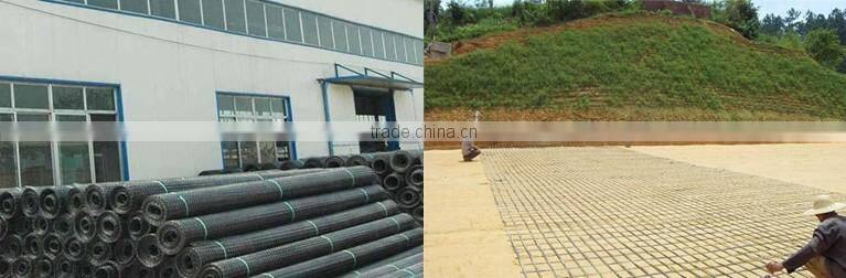 Glass Fiber Self-Adhesive Fiberglass Geogrid With CE
