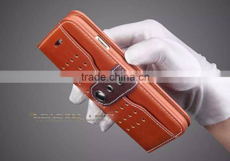 2016 New arrival mobile phone case for iphone 6,for iphone 6 case leather, for iphone 6 cover genuine leather