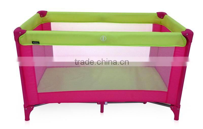 Portable Baby Child Travel Cot 2-in-1 Infant Playpen Bed Bassinet