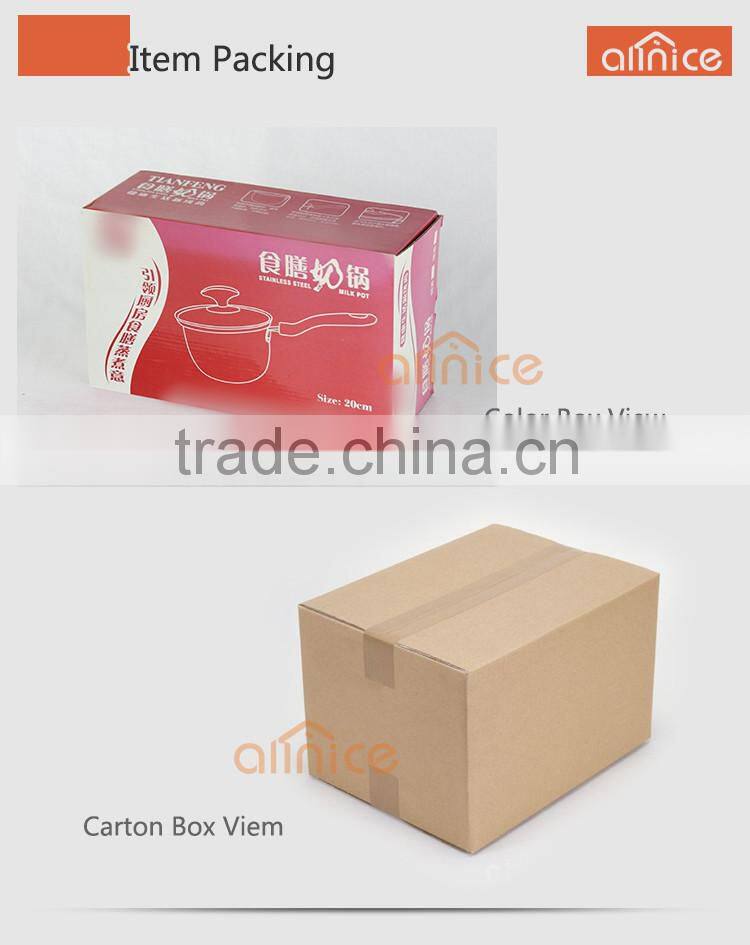 china wholesale small kitchen appliances normal design sauce pot with full size 16/18/20cm perfectly for gifts