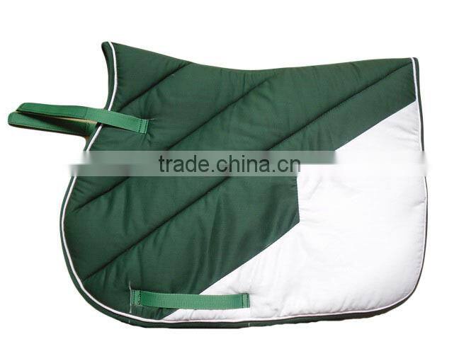 Polycotton Quilted Horse Saddle Pads