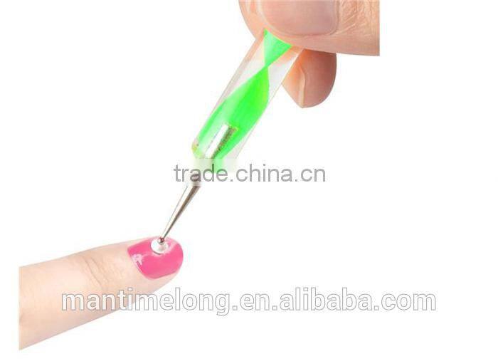 5Pcs/Set High Quality Two-Way Dotting Pen Marbleizing Painting Tool Nail Art Dot Set