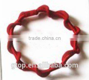 Wholesale rubber elastic hair circle cheap good quality R-0003