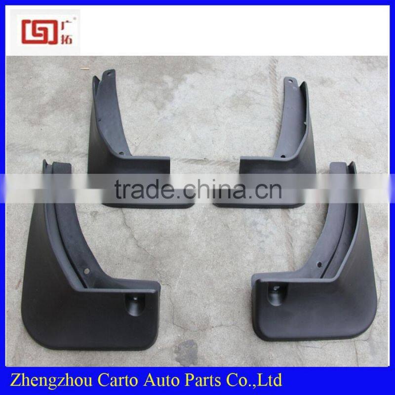 Custom black mud flaps plastic mudguard material for Chevrolet Sail