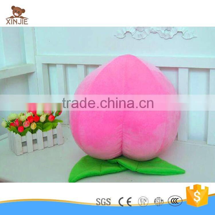 hot plush honey peach pillow fruit shaped pillow