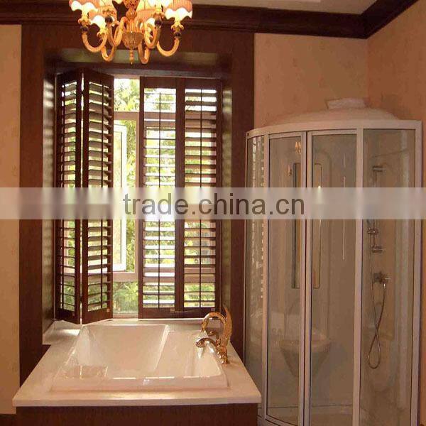 China supplier faux wood blinds wooden window blind
