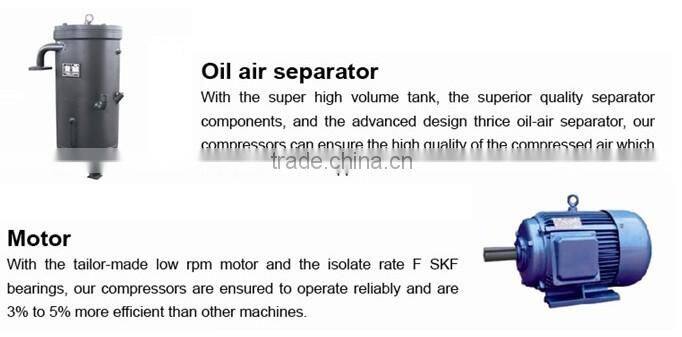 90KW 8bar electric compressor for industrial SMPE-16/8