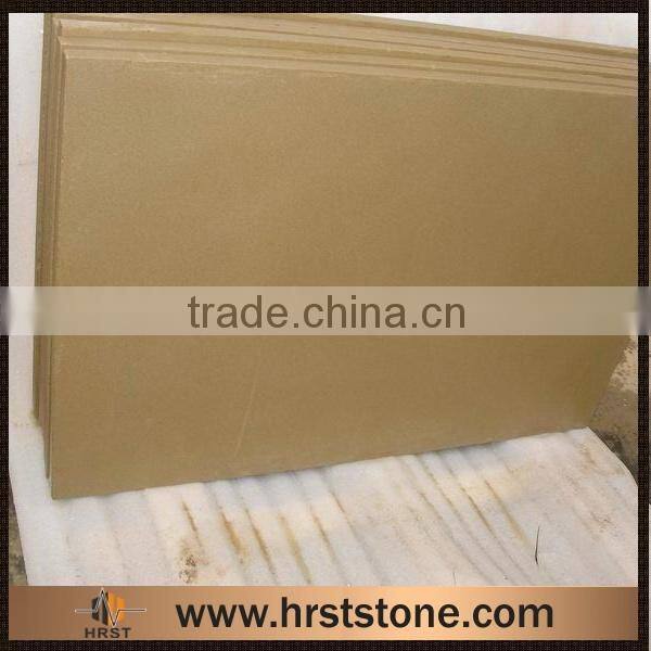 Yellow sandstone outdoor tiles for villa decoration