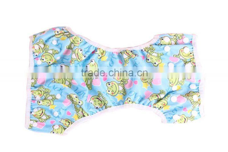 100% polyester wholseale reusable high quality happy flute swim diaper /pant