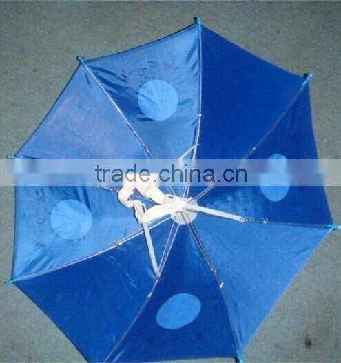 football fan umbrella hat