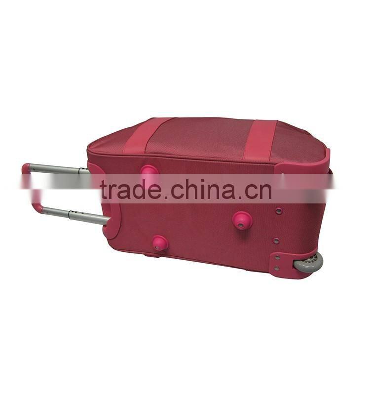 LARGE CAPACITY FASHIONABLE DUFFLE TROLLEY BAG FOR MAN AND WOMEN