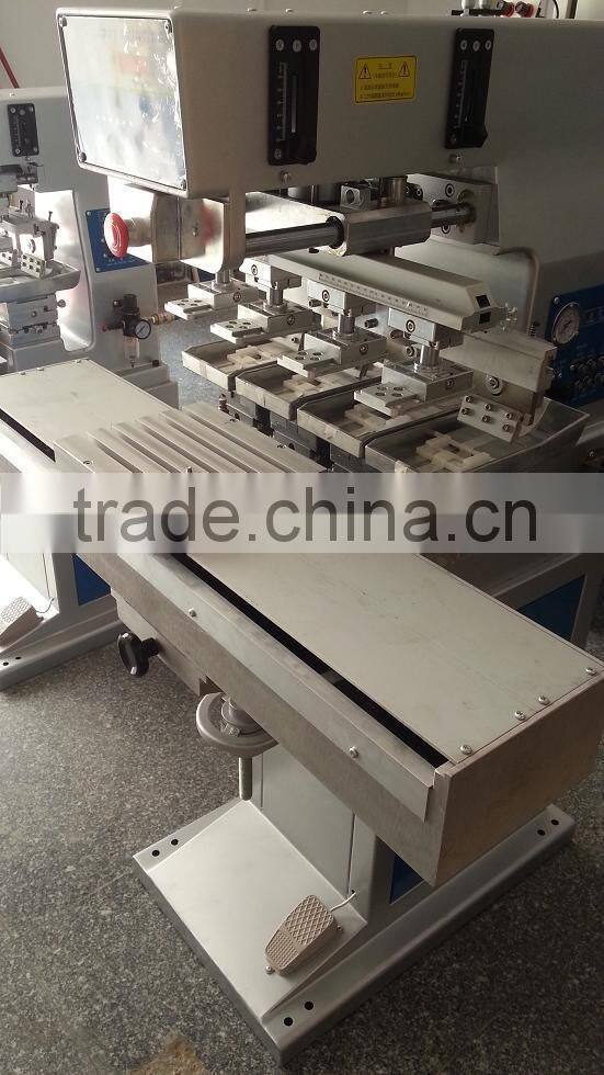 GW-P4/S 4 Color Rotary Table Pad Printing