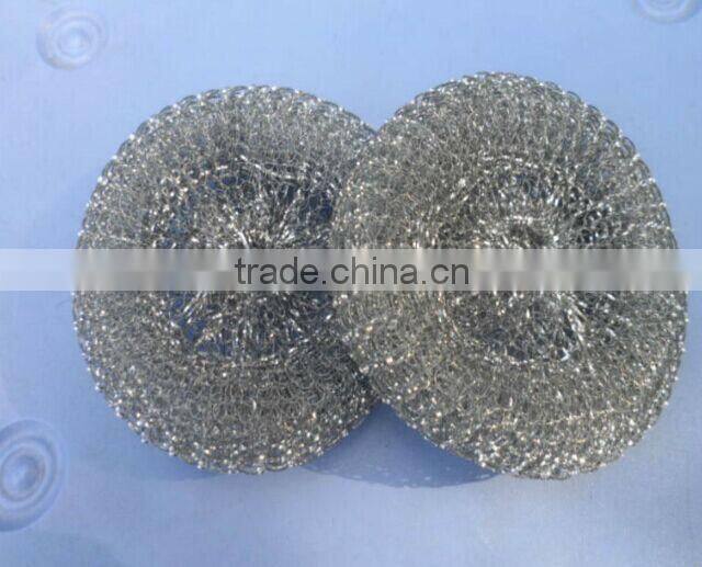 High dipped galvanized wire mesh scourer/stainless steel scrubber