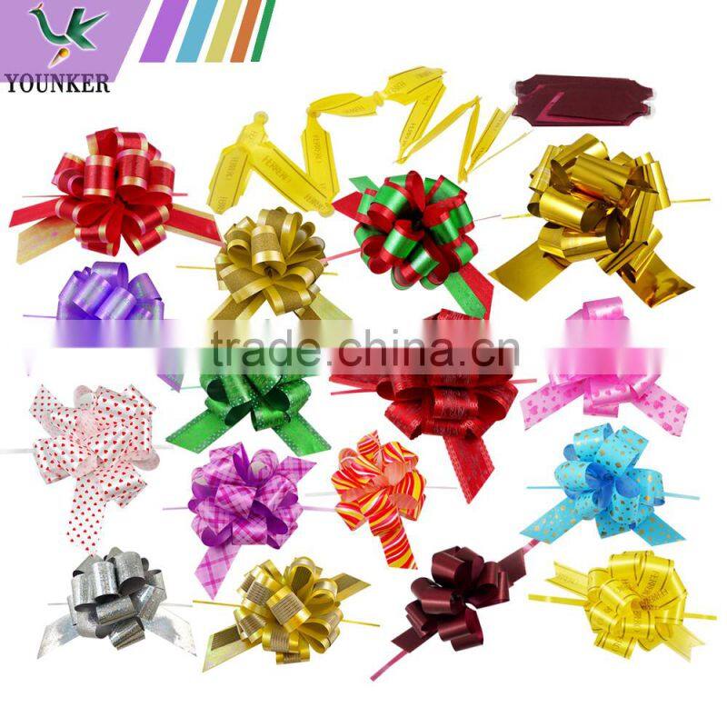 2015 New Design Hot Sale Packing Wrap Gift Pull Bows