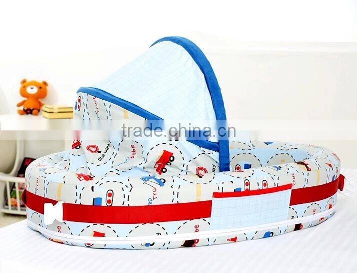 high quality fashion design baby travel carrier bassinet baby playpen bassinet foam folding baby bassinet