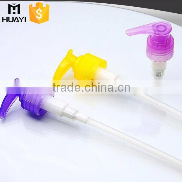 PP material colorful liquid soap pump for hand sanitizer