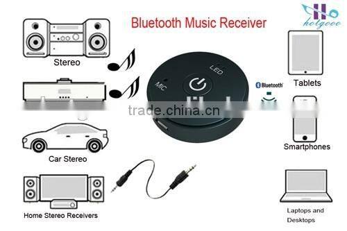 New Product 2016 Unique Wireless Bluetooth 3.5Mm Aux Audio Stereo Receiver