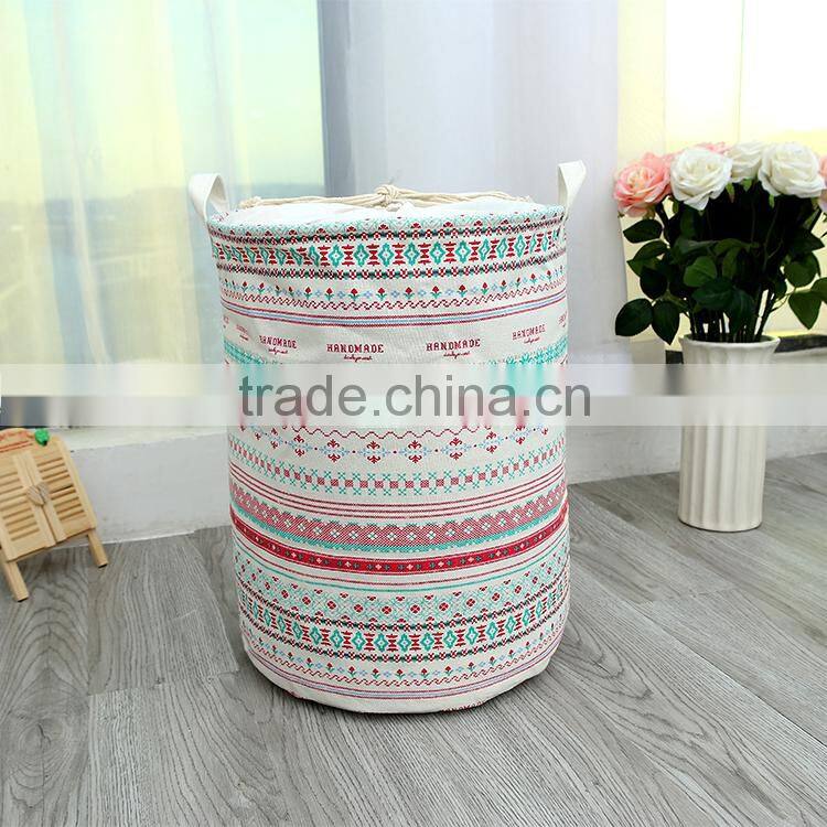 2015 new cotton folding waterproof and dustproof storage barrels