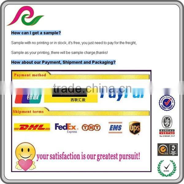 Folding coated paper gift box with handle for packing Christmas gift