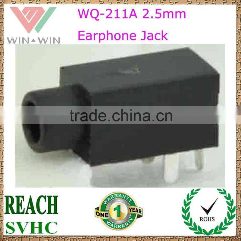 WQ-230 DIP 2.5mm earphone jack