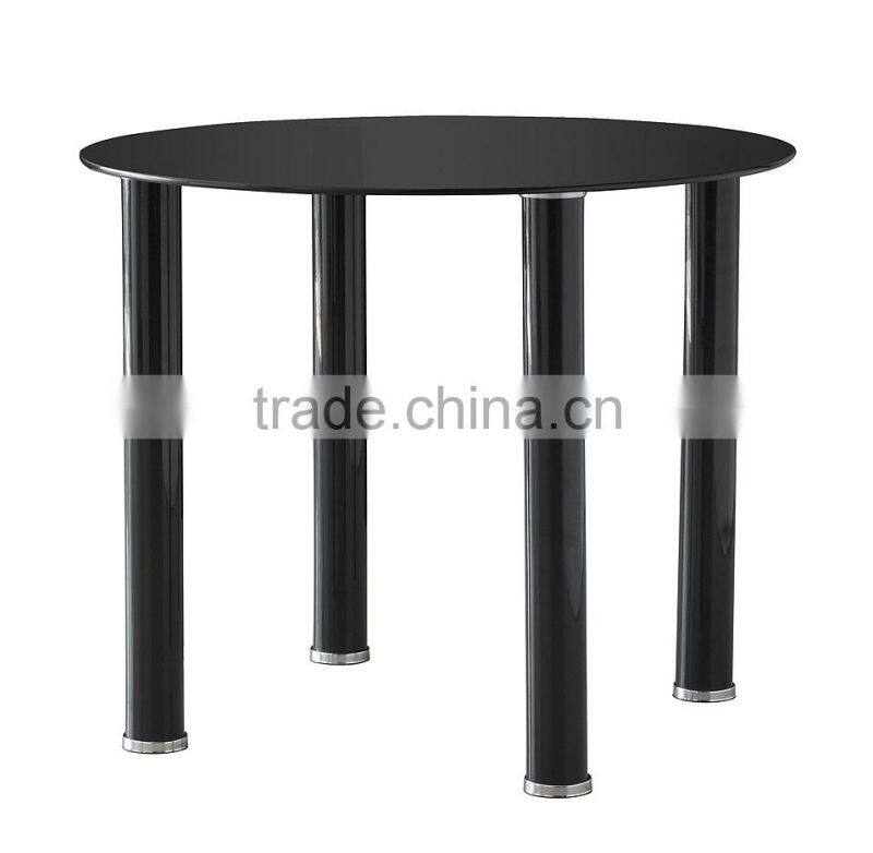 Cheap Modern Round Glass dining table set furniture