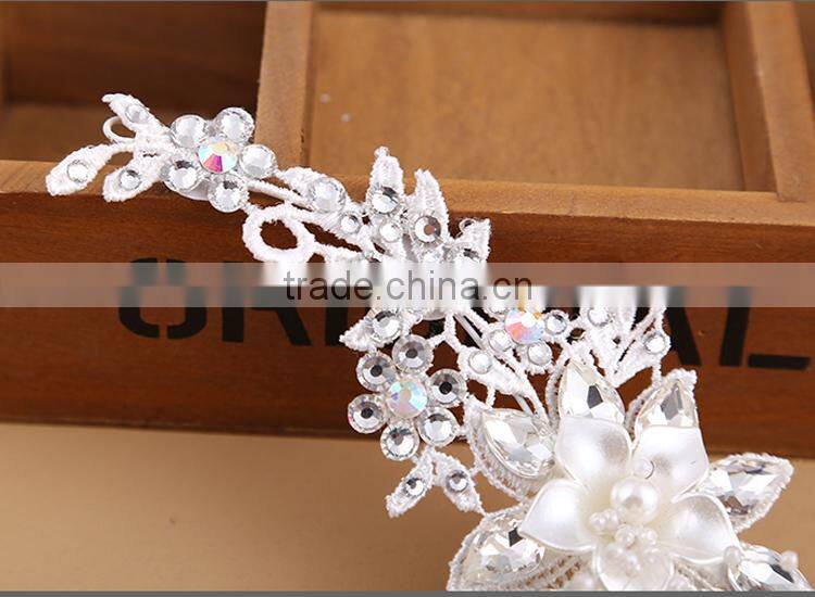 wholesale crystal hair accessories headband, flower hair accessories