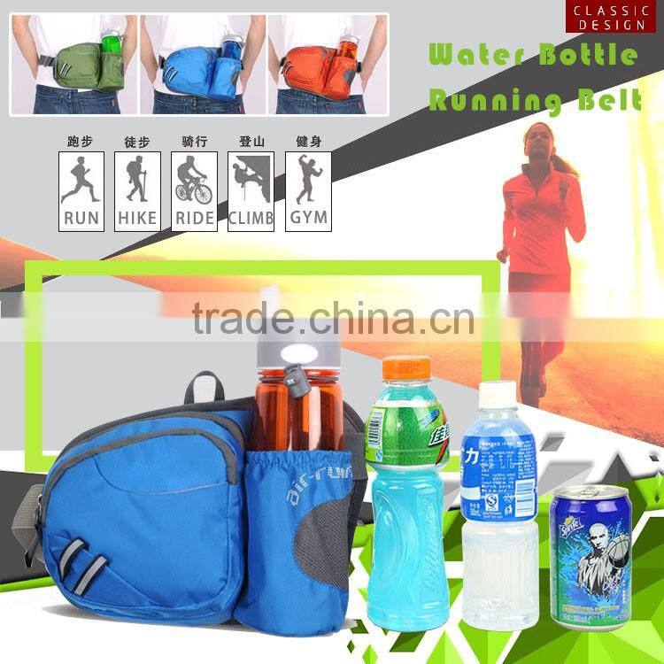 Outdoor Sport Bottle Holder Cross Shoulder Messenger Bag Running Waist Belt Pouch