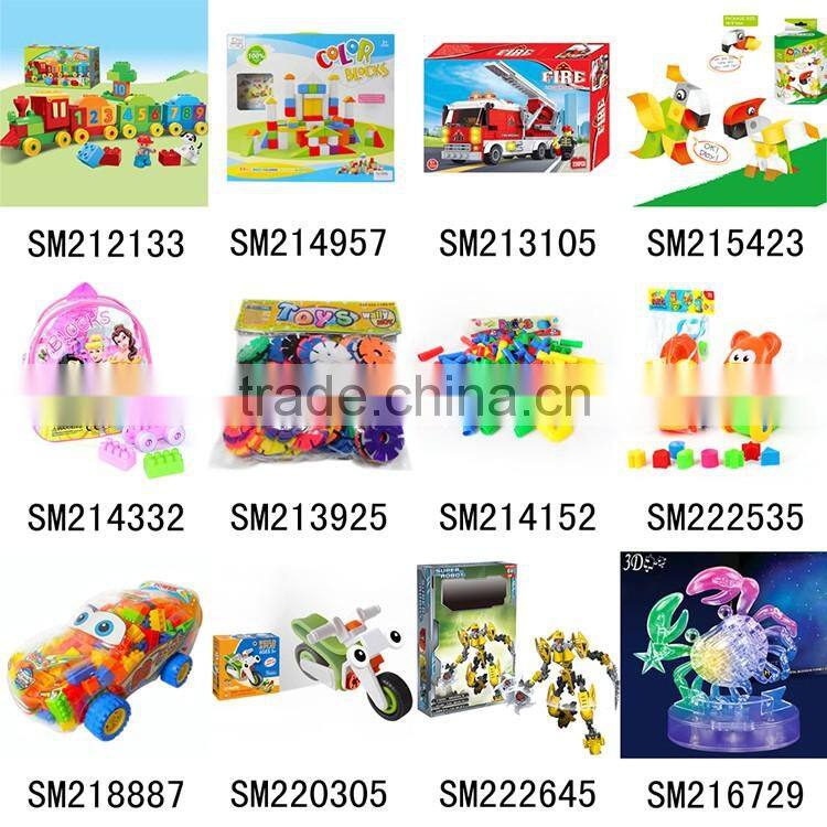 150PCS snowflake blocks kids plastic building blocks toys