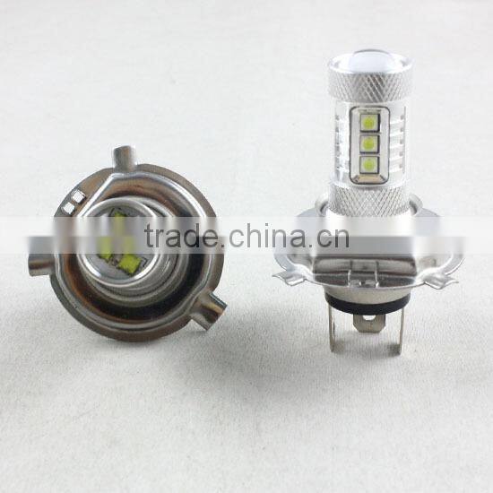 wholesale h4 car fog lamp p43t 80w 3528 16 smd led fog light bulbs h4 led fog light