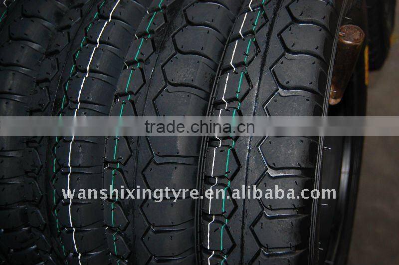 Strong rubber motorcycle tyres 4.00-12 4.50-12
