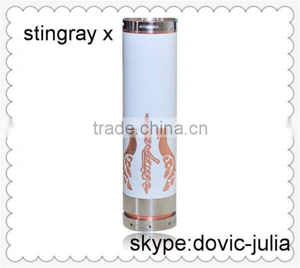 stingray x mod white , copper pin/magnet switch