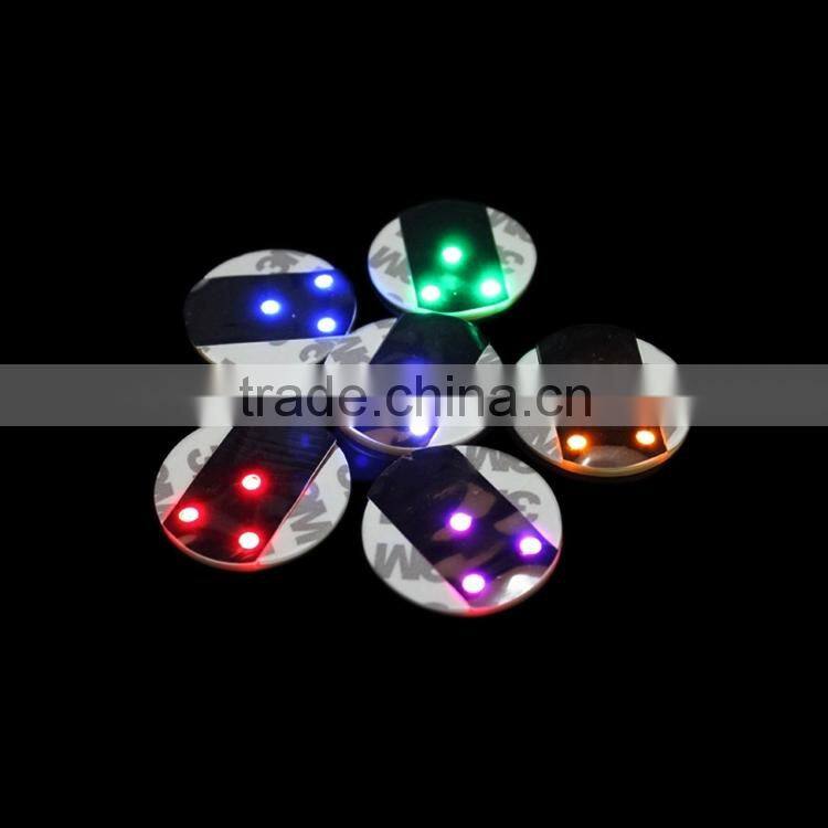 halloween Cheap Sticker Light Up Coaster,led sticker light