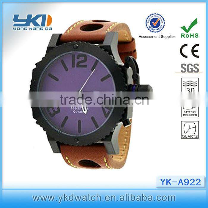 Hot quartz sports watch blue high end sports watches