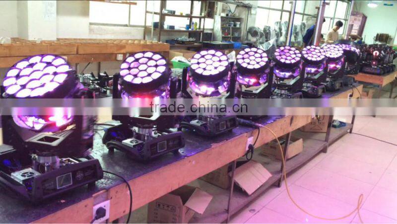 2015 Hot selling item A-2092 10w 36pcs RGBW 4 IN 1 led wash with zoom