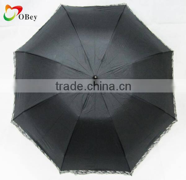 3 FOLDING AUTO OPEN AND CLOSE ADVERTISING UMBRELLA