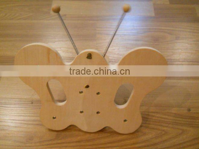 wood butterfly pretend play or pre-school toy