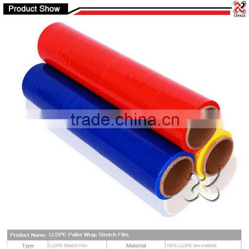 China wrap pallet colored moisture proof film