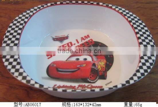 Melamine nice design melamine kids bowl with handles