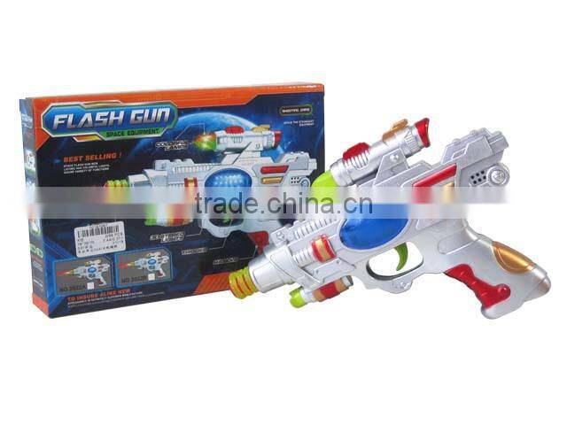 Kids led light toy gun with sound, model #10186597