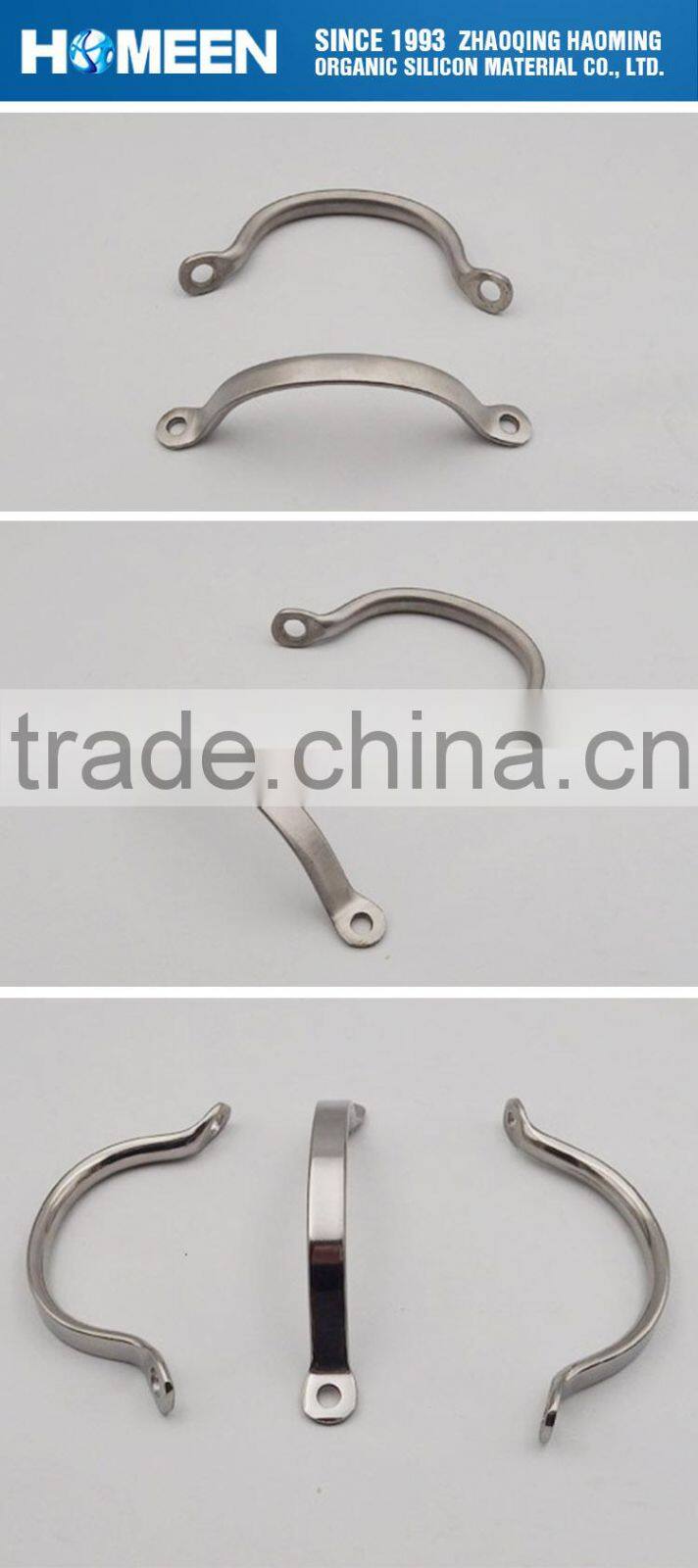 OEM Custom Service High Gloss Stainless Steel Side Handle For Cookware Pan / Pots