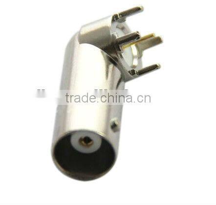 right angle four feet quick bnc female marine waterproof connectors