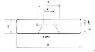 Rare earth Neodymium Countersunk Magnet
