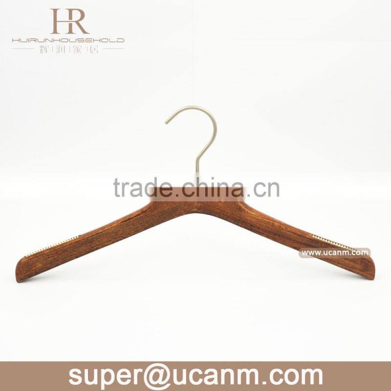 HRW-661IW luxury ashtree wood coat hanger