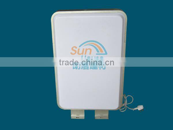 factory price aluminum frame and polystyrene acrylic material led outdoor advertising light box