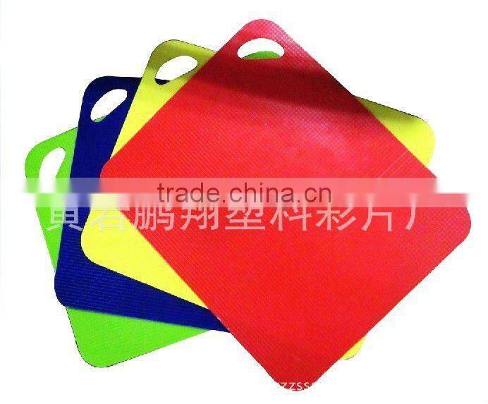 plastic thin flexible chopping board/cutting board