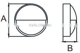 Singapore,6W,550Lm, Waterproof Protected Architectural Lighting LED Courtyard Lamp, AC100-265V, PC+PC, IP65 Protected LED Courty