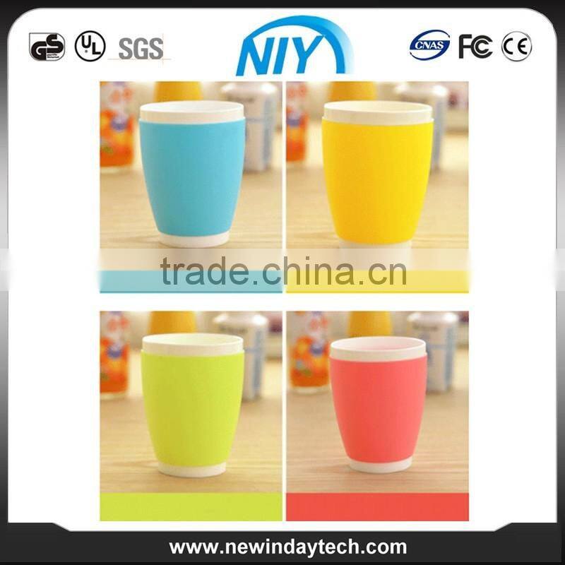 High quality Plastic Injection Molding Hot sale reusable Plastic cup with dome