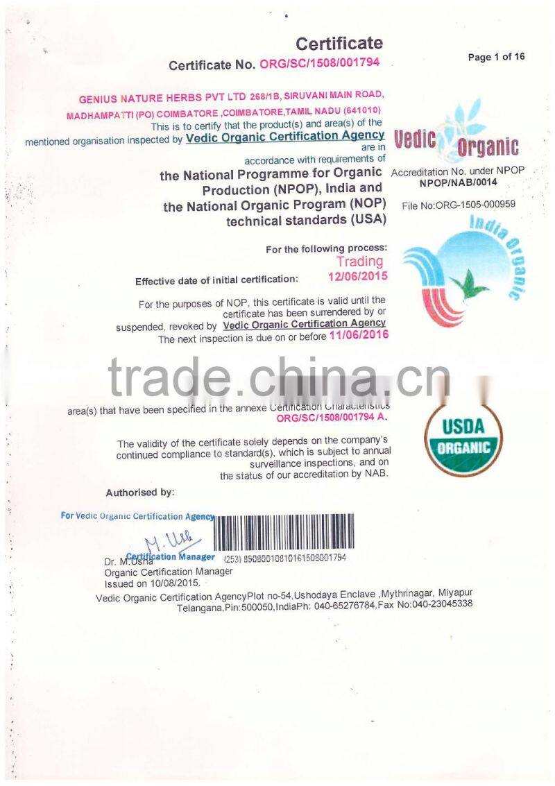 Healthy Moringa Olifera 420 mg Capaules for Wholesale